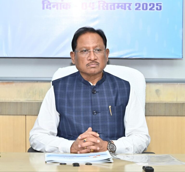 लुत्ती बांध के टूटने पर जताई गहरी नाराज़गी, इस तरह की गलती नहीं की जाएगी बर्दाश्त – मुख्यमंत्री  साय