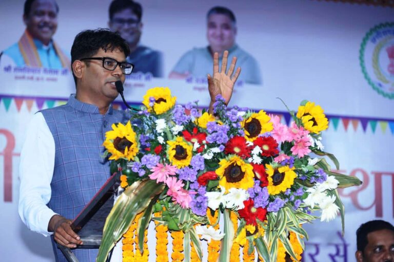 राज्य निर्माण के बाद छत्तीसगढ़ तेजी से विकास के पथ पर है अग्रसर-वित्त मंत्री  ओ.पी.चौधरी