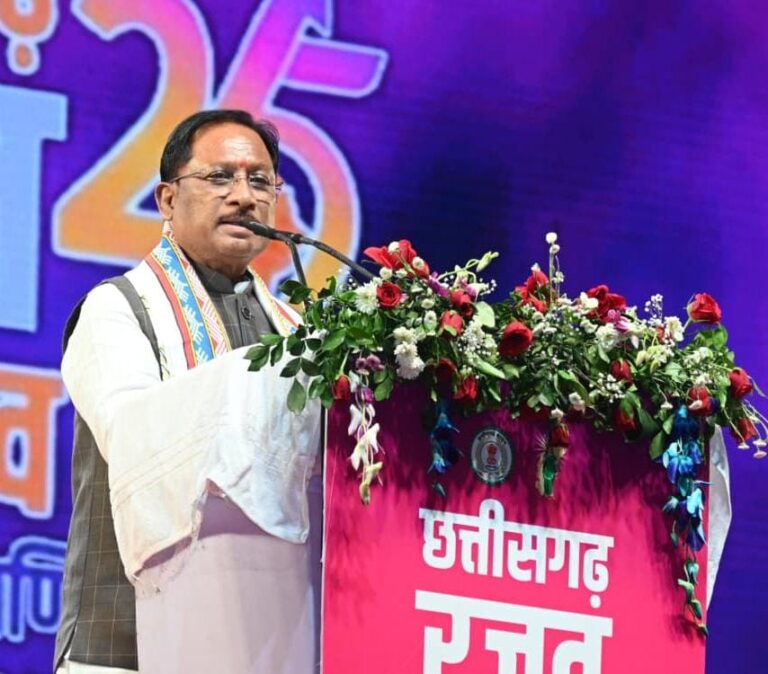 छत्तीसगढ़ ने 25 वर्षों में लिखी है विकास की नई गाथा – मुख्यमंत्री विष्णु देव साय
