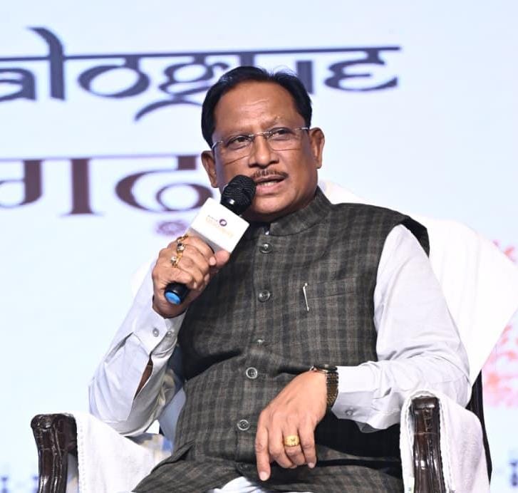 ‘पाञ्चजन्य कॉनक्लेव – दंतेश्वरी डायलॉग’ में मुख्यमंत्री श्री विष्णु देव साय ने साझा किए सुशासन के दो वर्षों के अनुभव