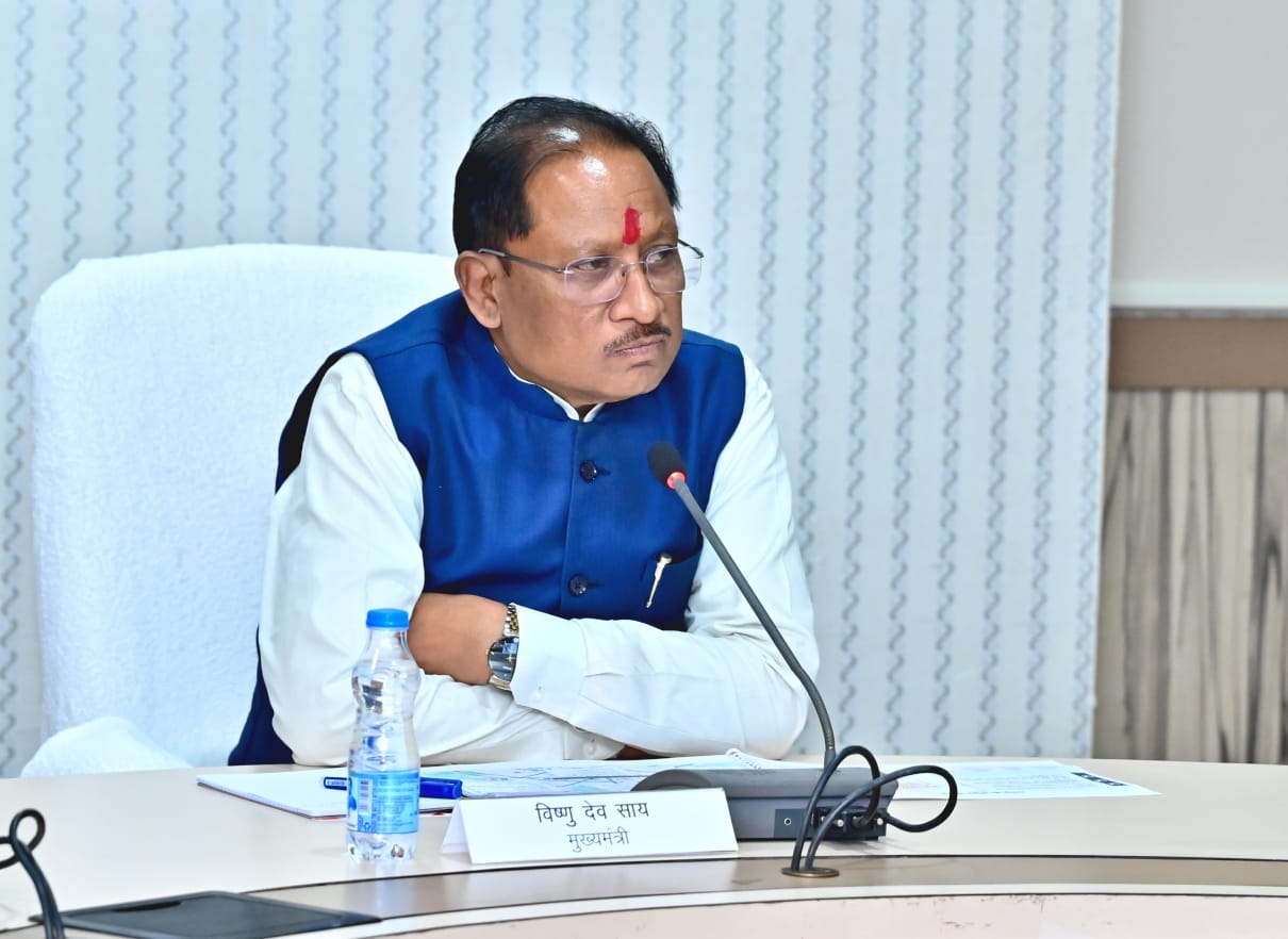 रायपुर को मेट्रो सिटी के रूप में विकसित करेगी सरकार: मुख्यमंत्री  विष्णुदेव साय