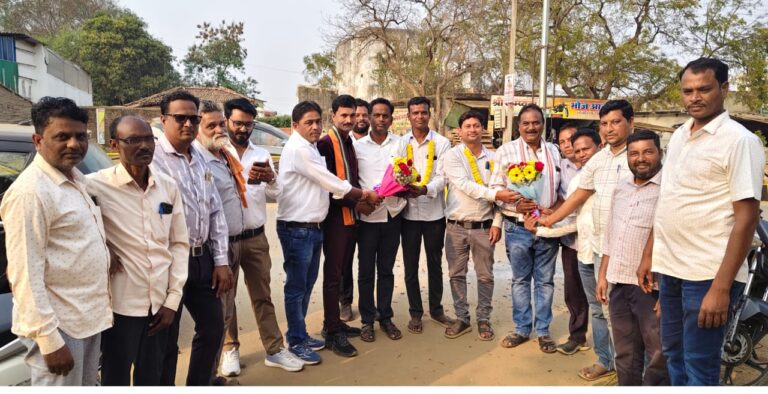 भाजपा पिछड़ा वर्ग मोर्चा के नव नियुक्त पदाधिकारियों का भव्य स्वागत