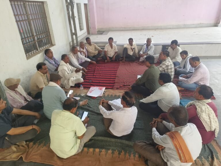 पूजा रथ यात्रा की तैयारी को लेकर आंचलिक सभा की बैठक आयोजित