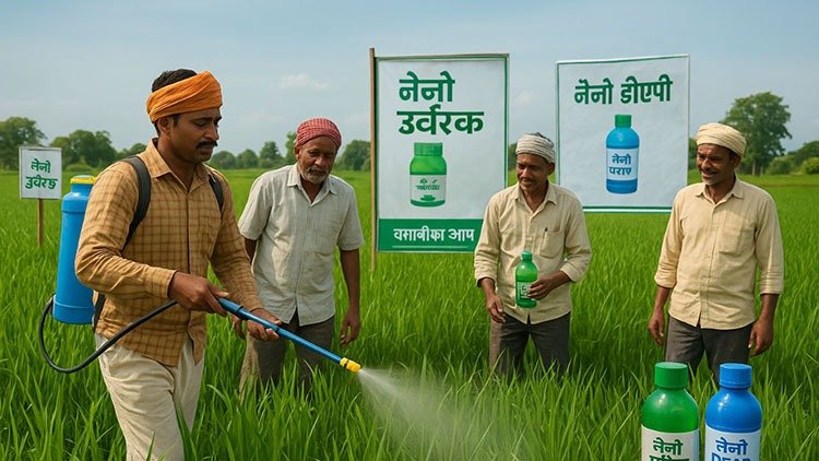 ’नैनो उर्वरकों के उपयोग से बेहतर उत्पादन और मृदा स्वास्थ्य को मिल रहा बढ़ावा-कृषक छेदीलाल
