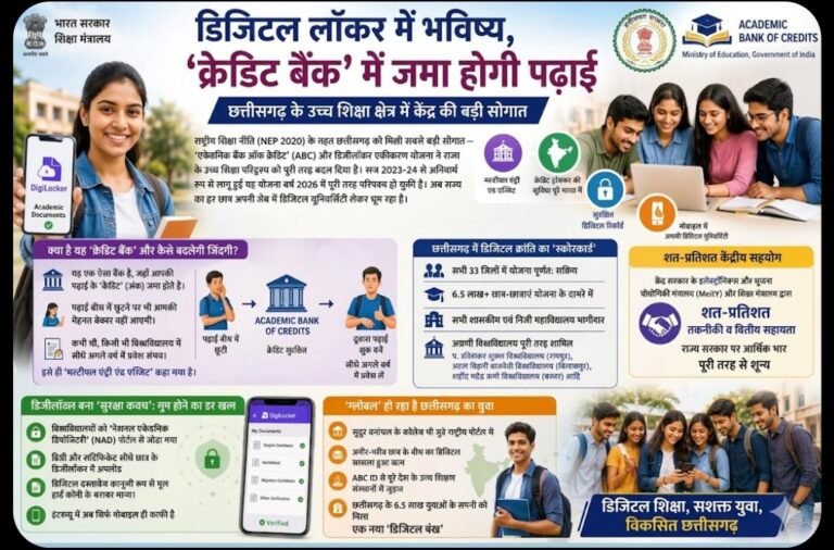 विशेष लेख : डिजिटल लॉकर में भविष्य, ‘क्रेडिट बैंक’ में जमा होगी पढ़ाई
